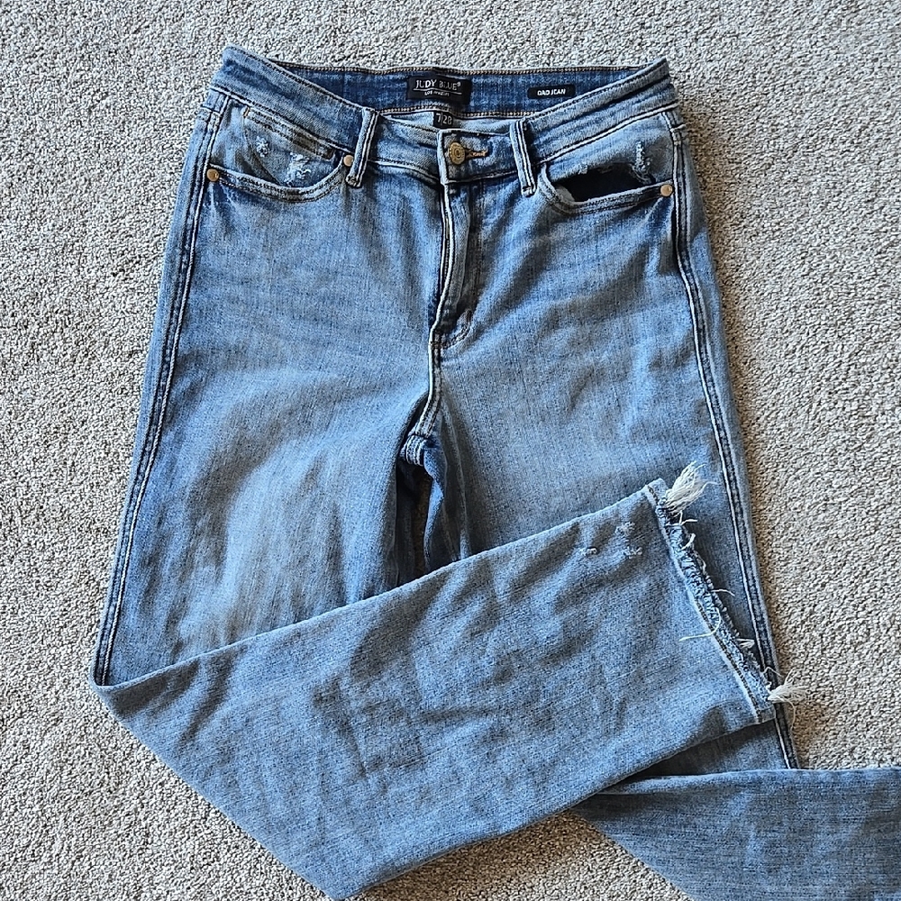 Judy  Blue Straight Leg Jeans